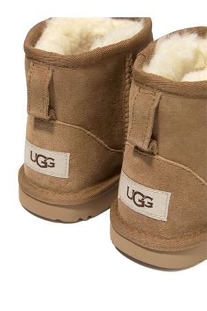 stivaletti in pelle marrone UGG KIDS | 1017715KCHE